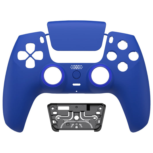 eXtremeRate LUNA Redesigned Replacement Front Shell with Touchpad Compatible with PS5 Controller BDM-010/020/030/040/050 - Blue eXtremeRate